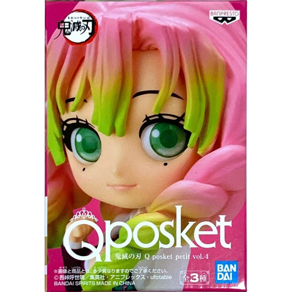 Banpresto 鬼滅之刃 Q posket petit vol.4 ver.C 戀柱 甘露寺蜜璃 景品模型 盒